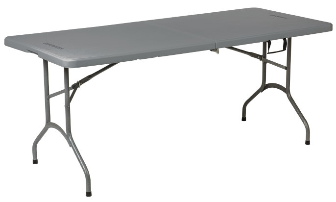 Стол 180*74 пластик скл. ножки