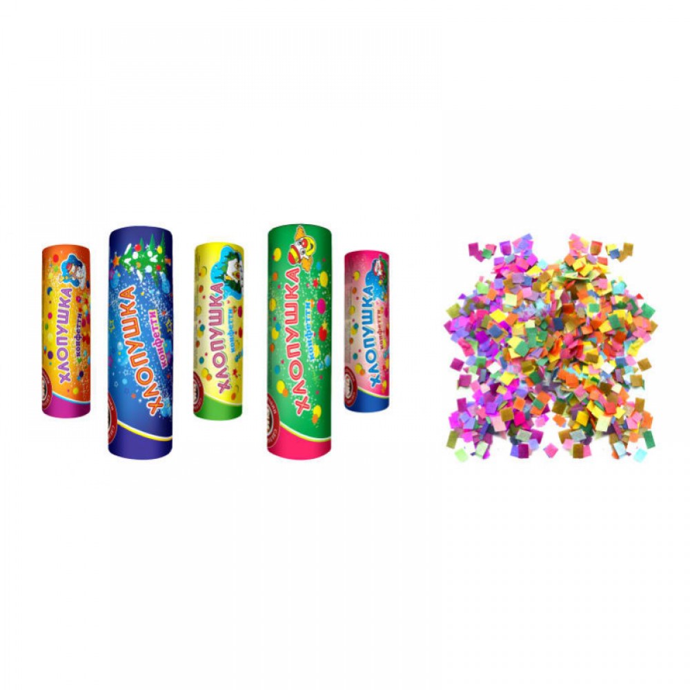 Хлопушка  для улицы, в ассортименте