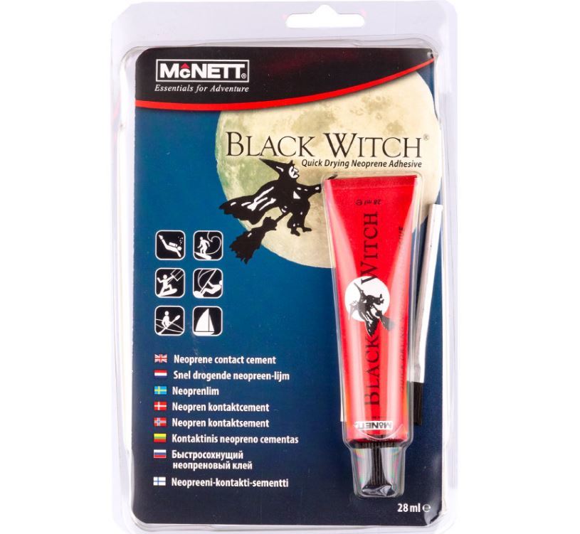 Клей McNett неопрен.+кисточка, черный, 28 г.