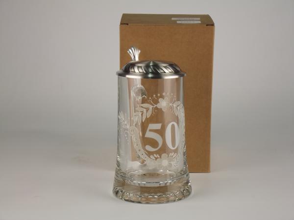 Кружка д/пива "50"  0,5л/93372